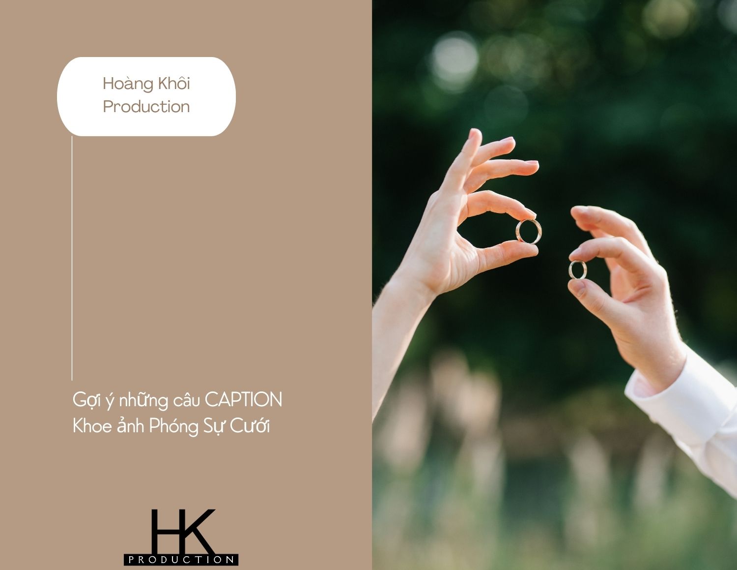 Cap đăng ảnh phóng sự cưới