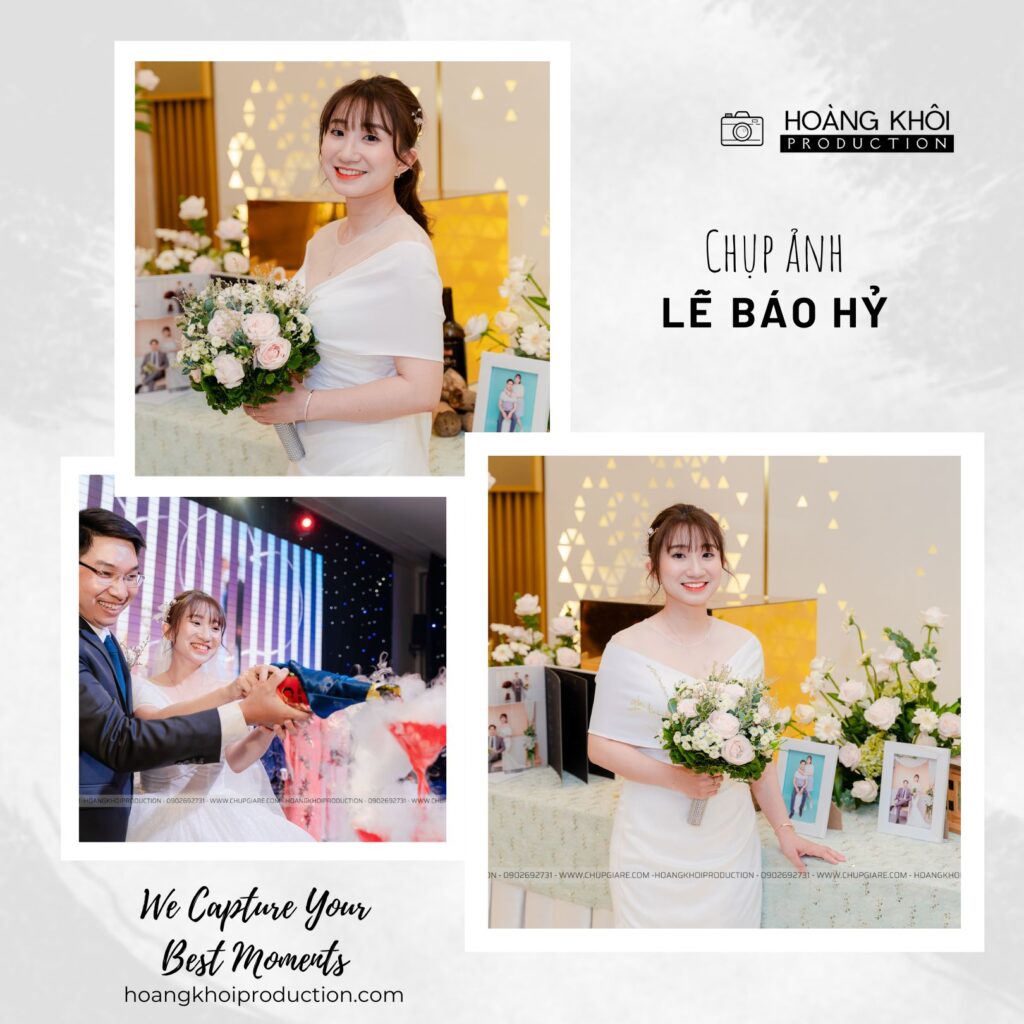 Dịch vụ chụp lễ báo hỷ chuyên nghiệp