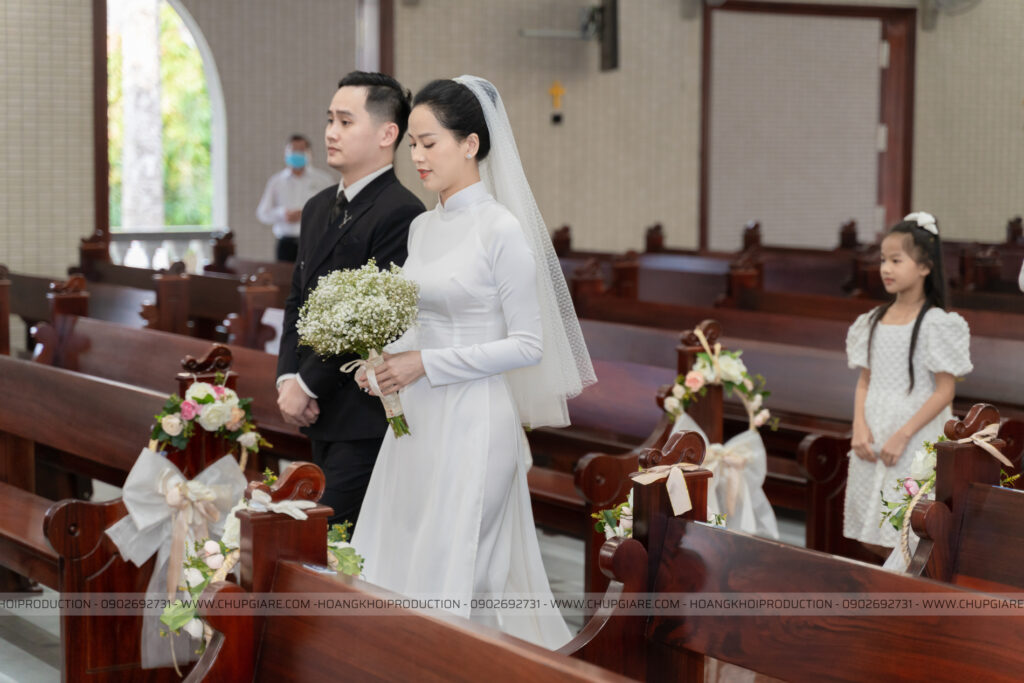 Album Chụp Lễ Hôn Phối | Lễ cưới nhà thờ Trung & Trang