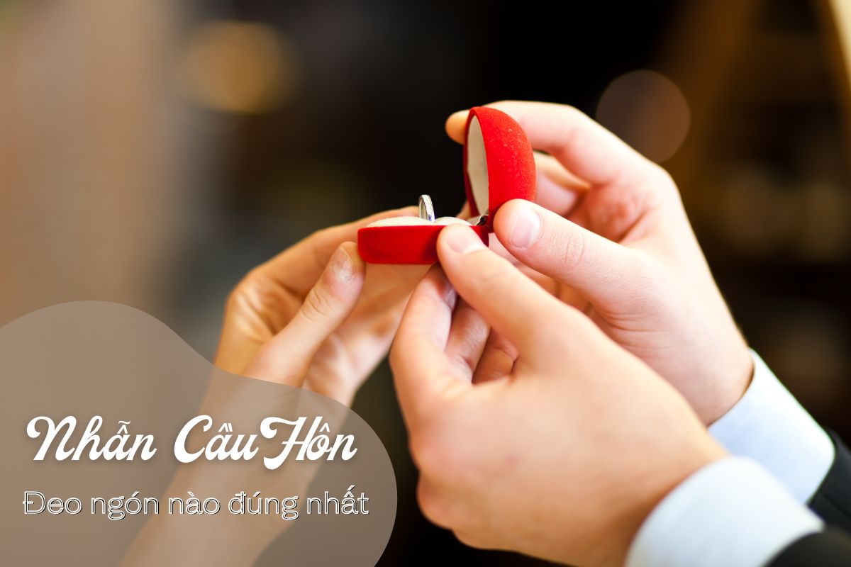 nhẫn cầu hôn đeo ngón nào Hoàng Khôi Production