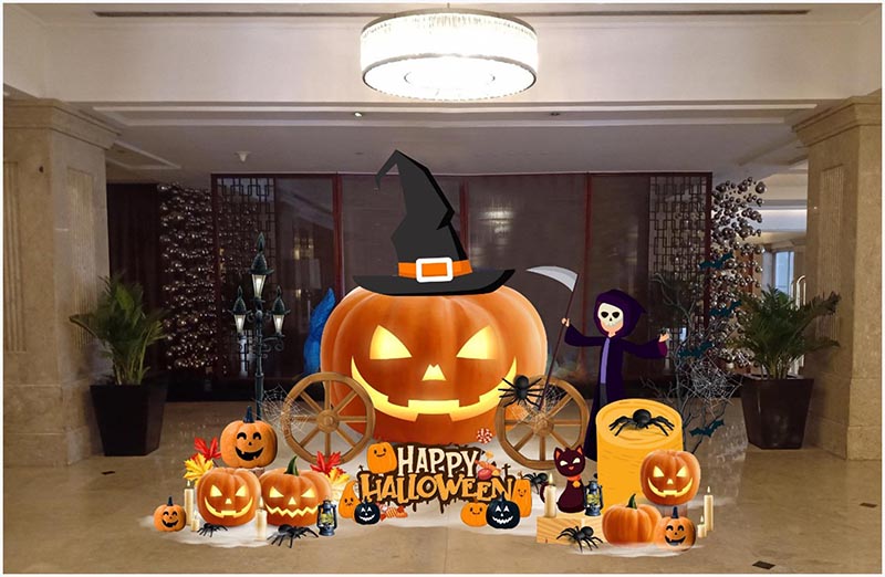 Backdrop chủ đề đặc biệt như backdrop Giáng sinh, backdrop Halloween, hoặc backdrop Lễ Tết….