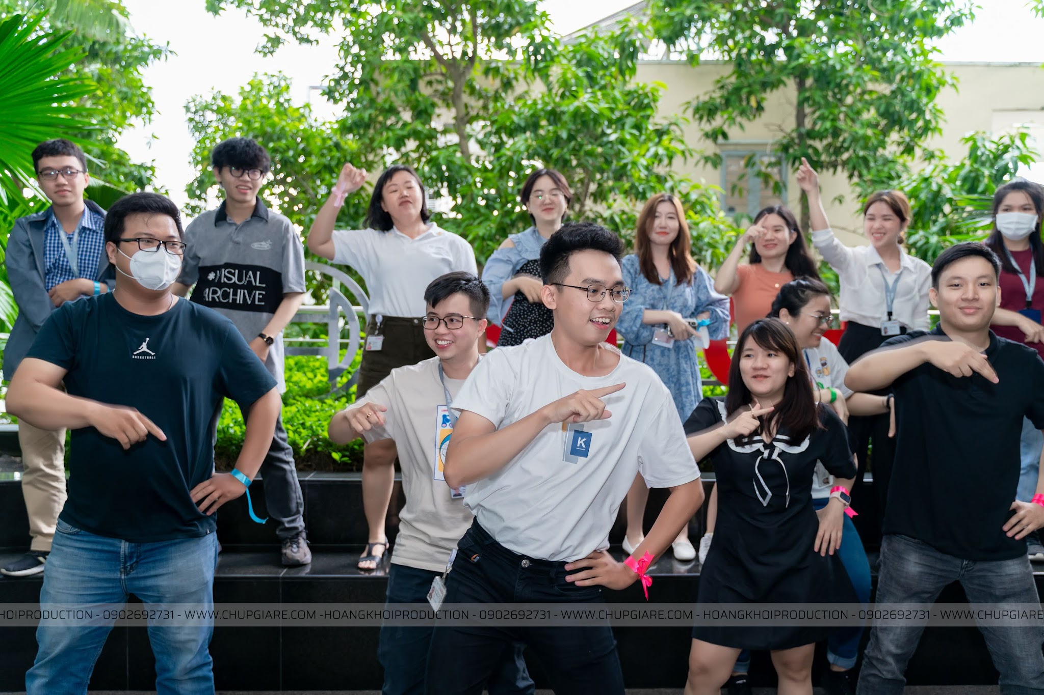 Trò chơi tập thể team building trong nhà thể lực