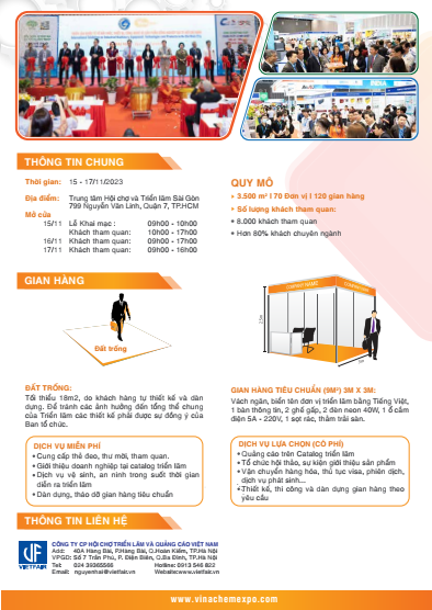 Lịch triển lãm SECC - RUBBERTECH VIETNAM 2023