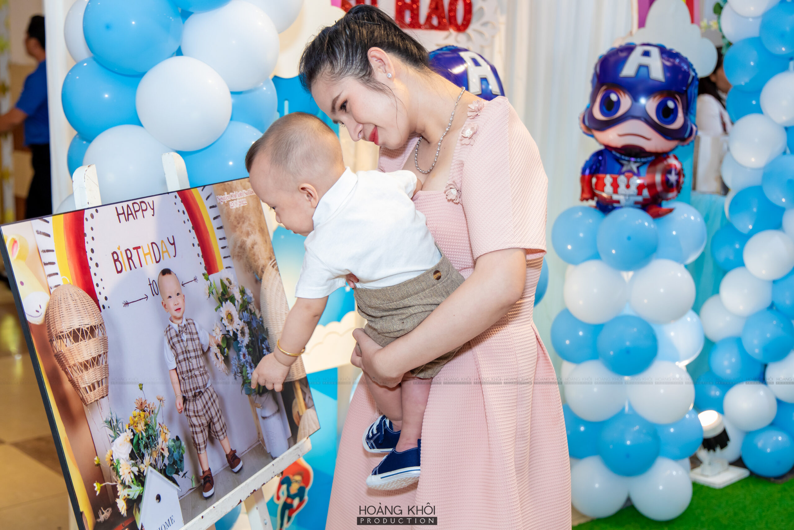 Chụp ảnh tiệc thôi nôi tại nhà hàng Phúc An Khang Quận 1