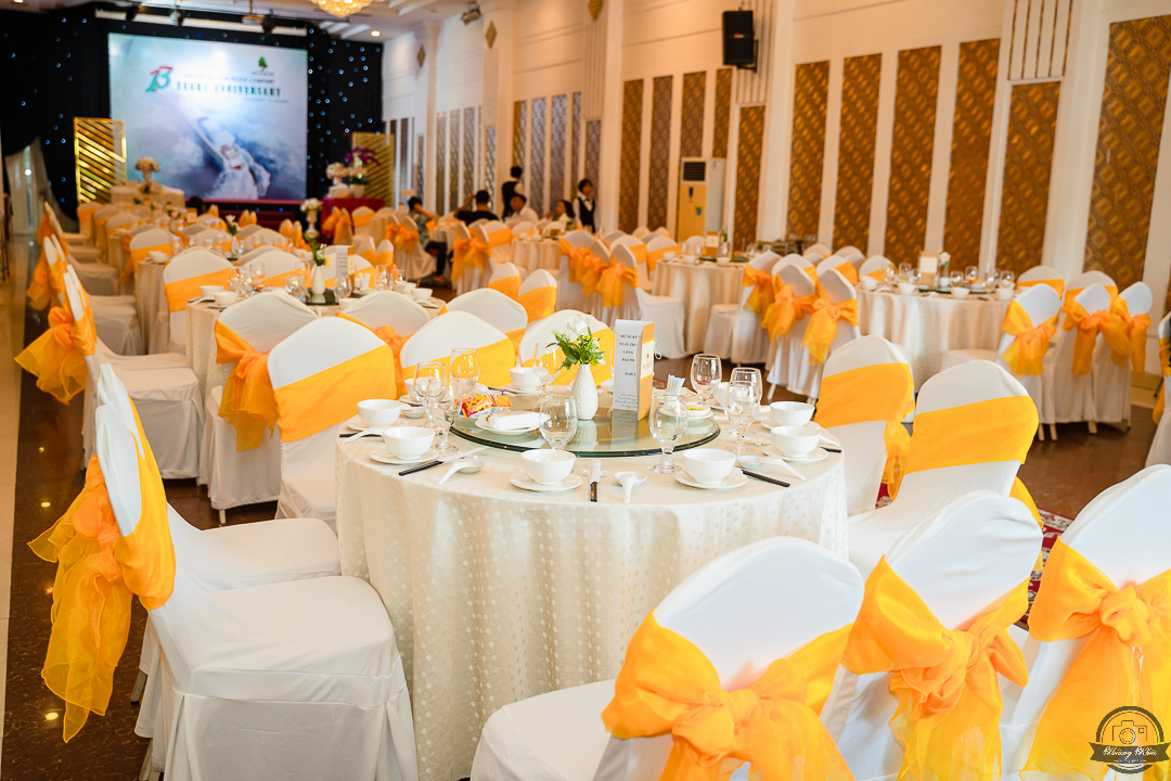 Màu sắc chủ đạo lễ kỷ niệm 20 năm thành lập công ty