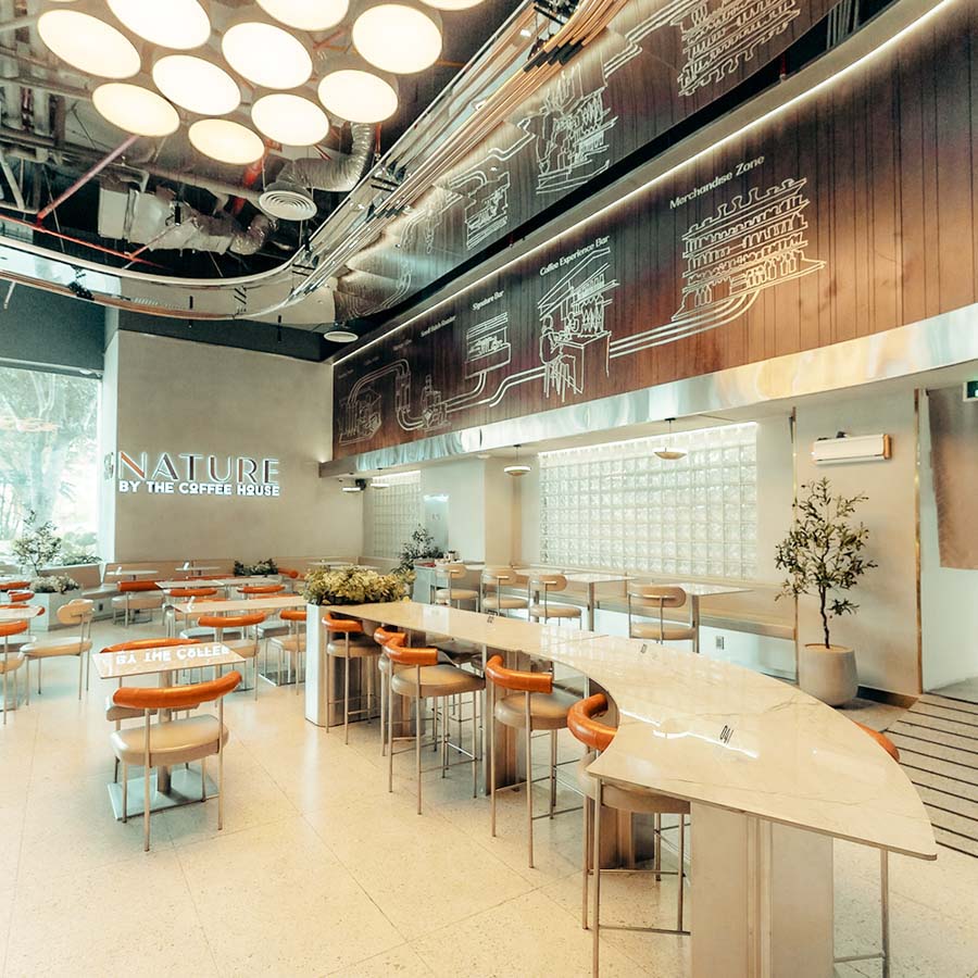 Mẫu thiết kế quán Cafe văn phòng