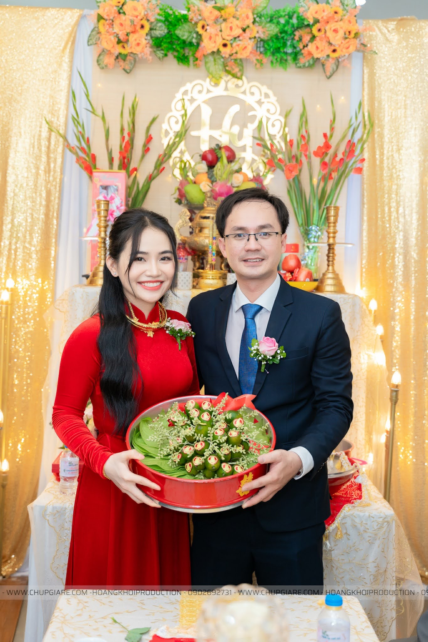 Tráp trầu cau -  tráp lễ mở lời quan hệ hôn nhân